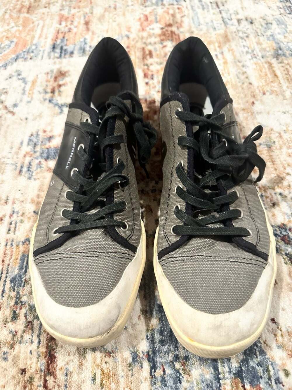 Merrell Canvas Sneakers Gray Black